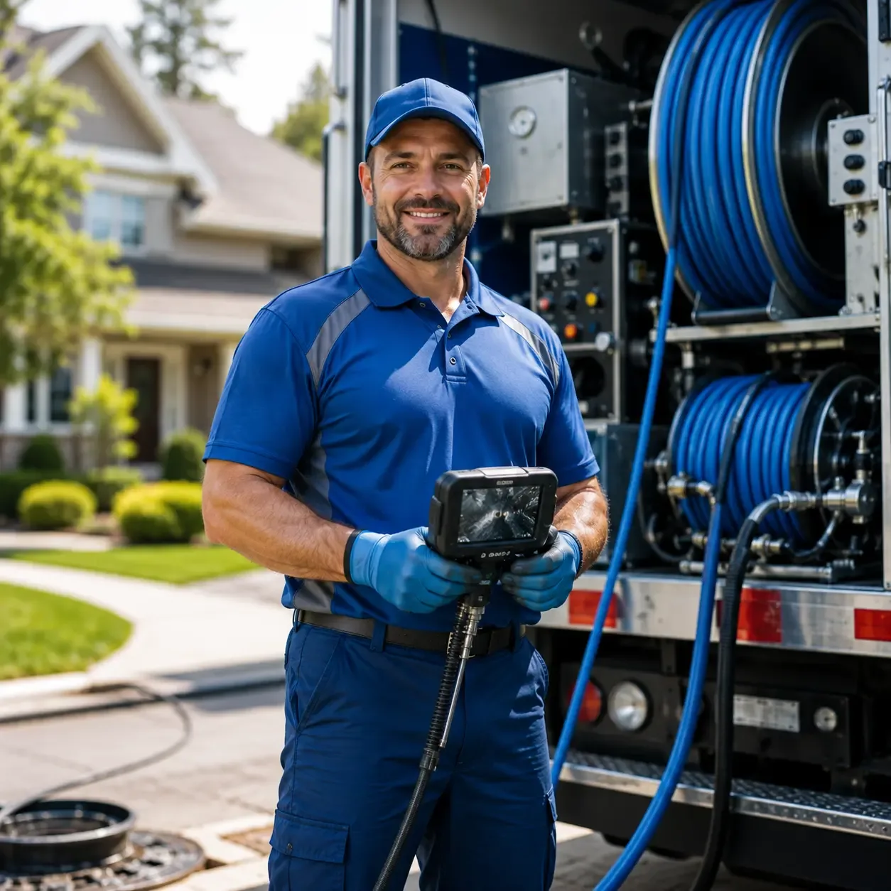Local outdoor drain cleaning specialists in Sandwich, IL